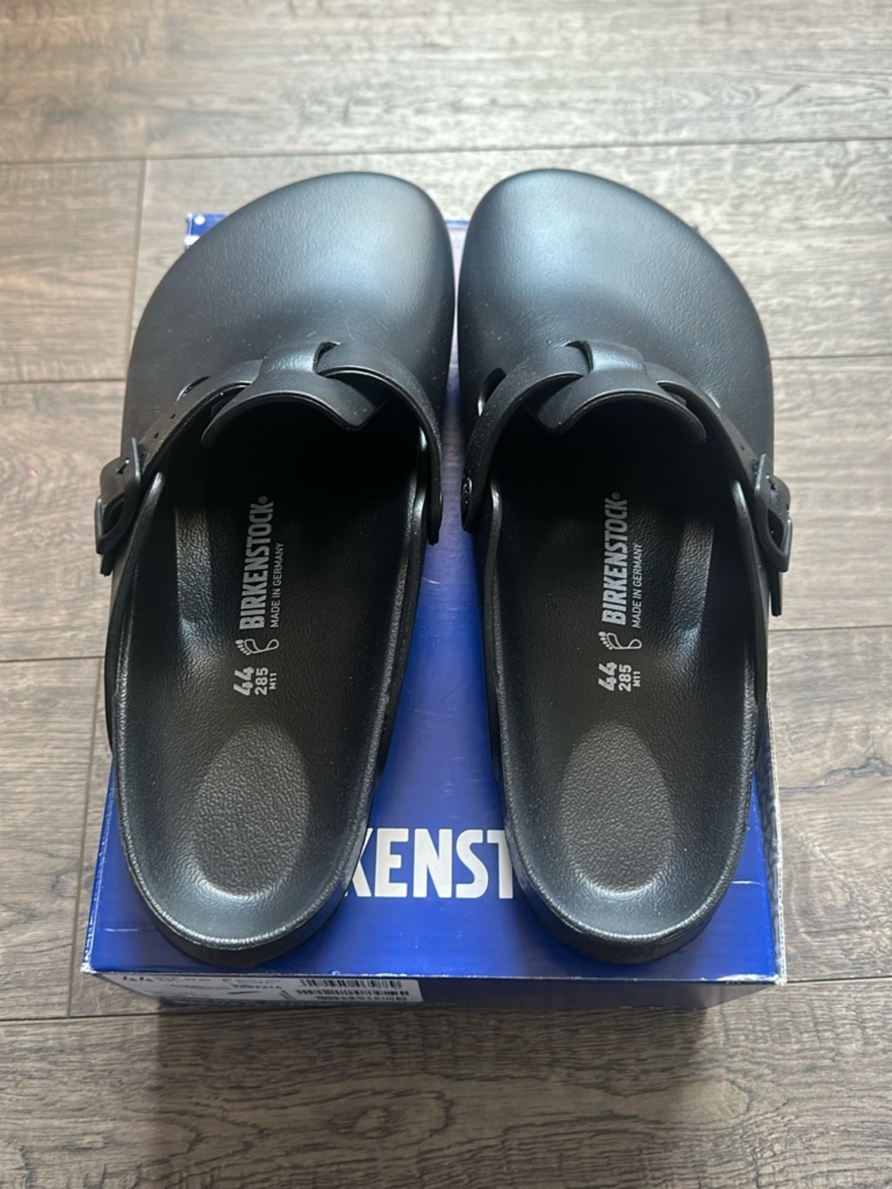Birkenstock Mens Boston EVA Clogs - Black - Picture 2 of 4